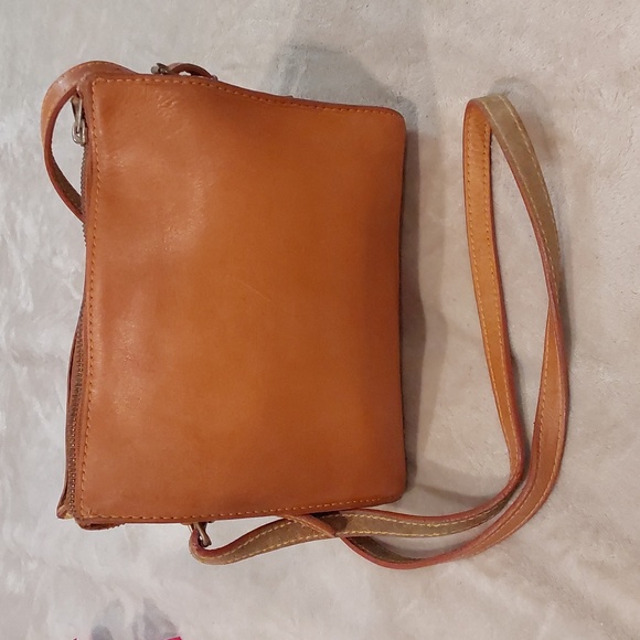 Vintage 90's ESpirit Leather Crossbody Bag - Picture 4 of 16